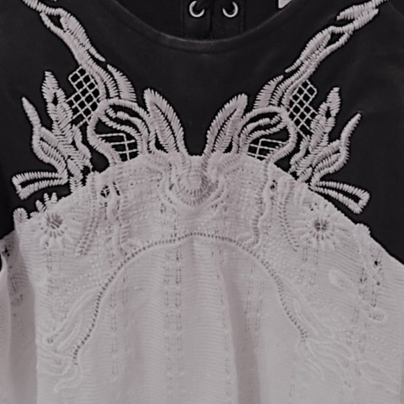 Free People 'Dark Night' Tiered High/Low Tank M - Picture 4 of 5